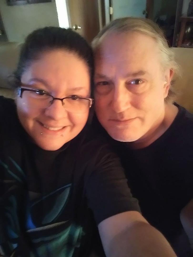 Lee & Yvonne just chilling