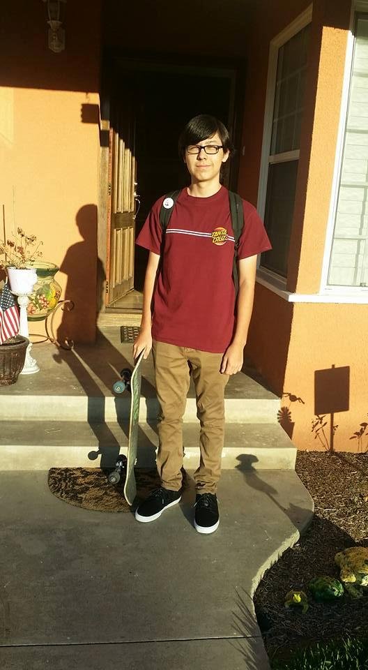 First day of school Senior year!!!