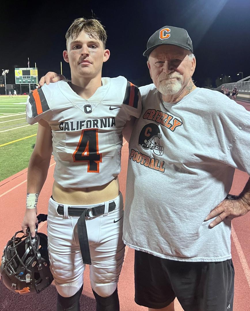 I don't generally do a lot of bragging, but I'm going to make me a big 'ol exception here. I was at a family dinner tonight and found out my middle grandson is pulling down all A's and one C+ in his senior year of high sch