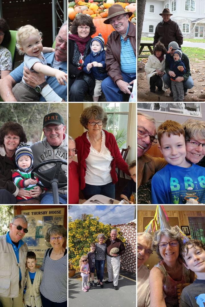 I do love what Google photos makes for us. This beautiful collage of wonderful memories with F Joseph Kelman and a much younger Caleb. Even got Ember in one of them. Can't wait for the next time we're all together to make m
