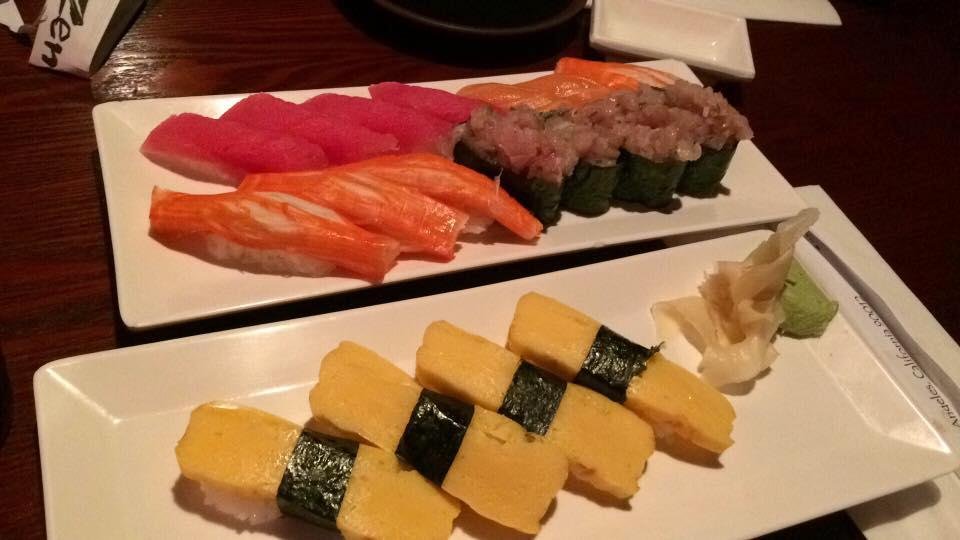 Ni Ni Nikōru, how u gonna drag my non Japanese butt out to eat sushi and u order green tea ice cream?!?!?!?