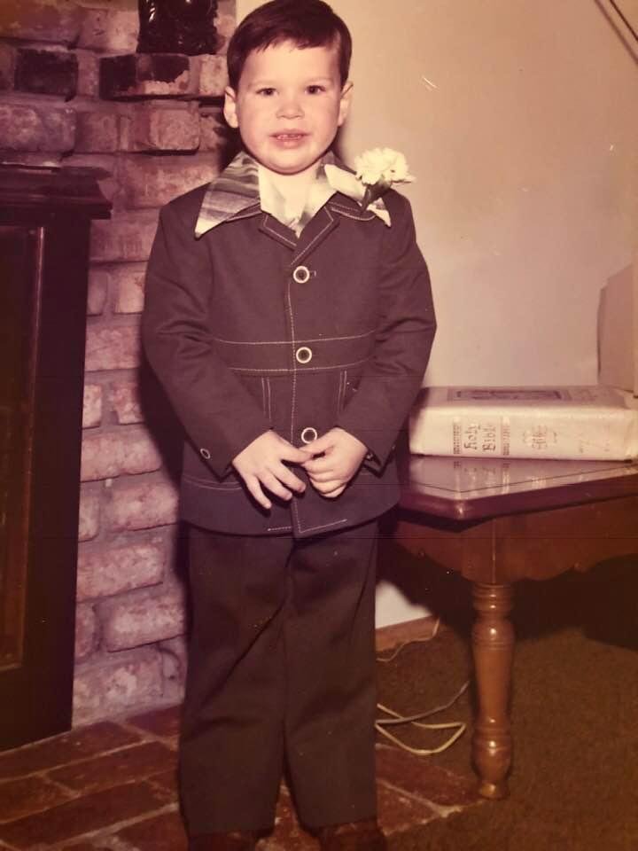 I was just puttering around and found a picture of this good looking 3 year old!