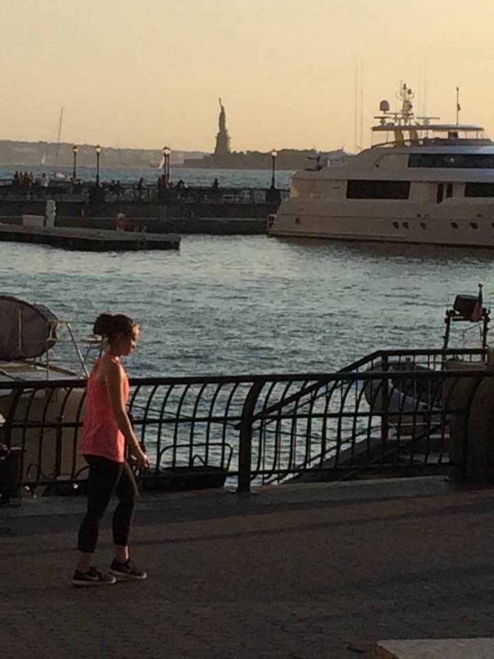 Dinner on the river with ALLIE