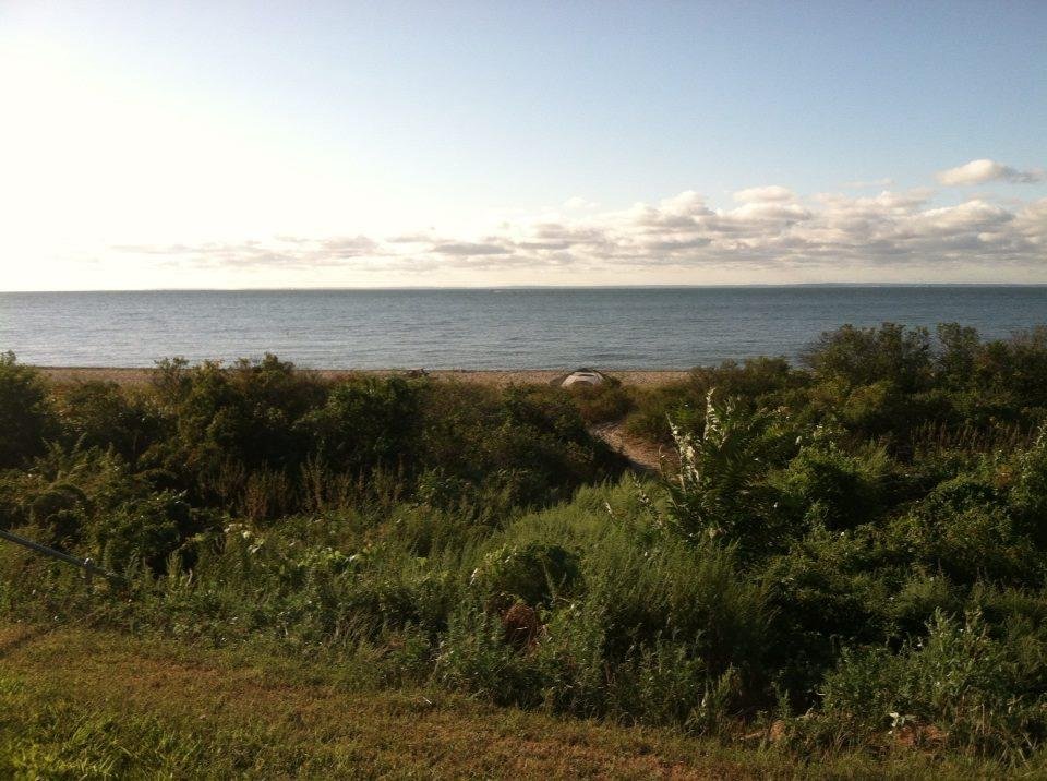 Cup of coffee and a stroll to the end of the street of the new house. The view doesn't get much better !