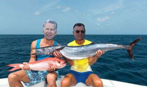 An overnight trip across country, good fishing off the coast of Florida, and back home in time to go to work Monday evening!