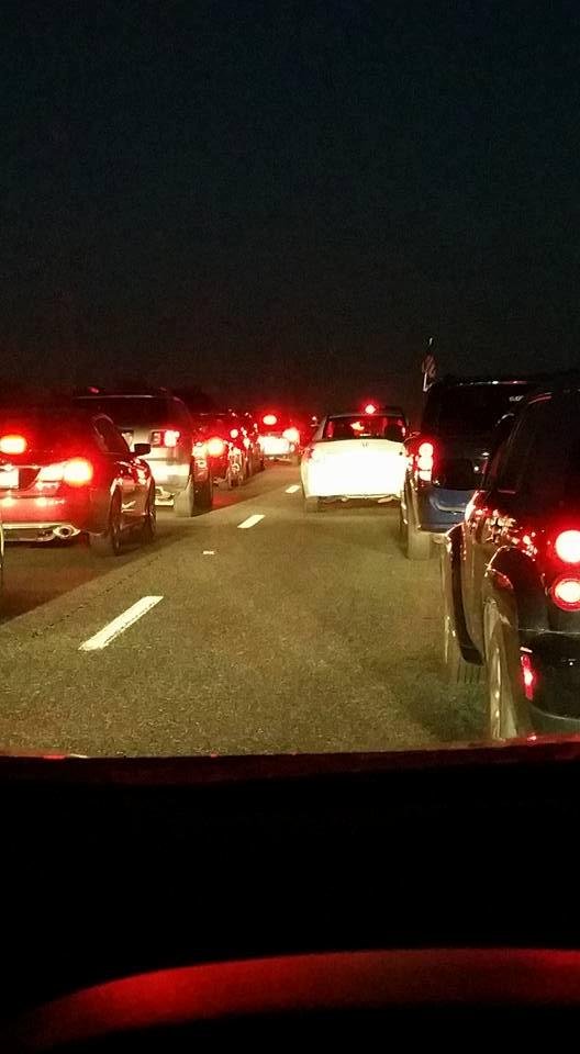 My current situation. I have only driven 3 miles in the last 30 minutes!