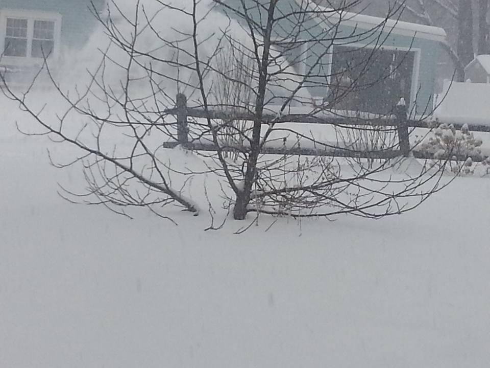 Flurries this morning.