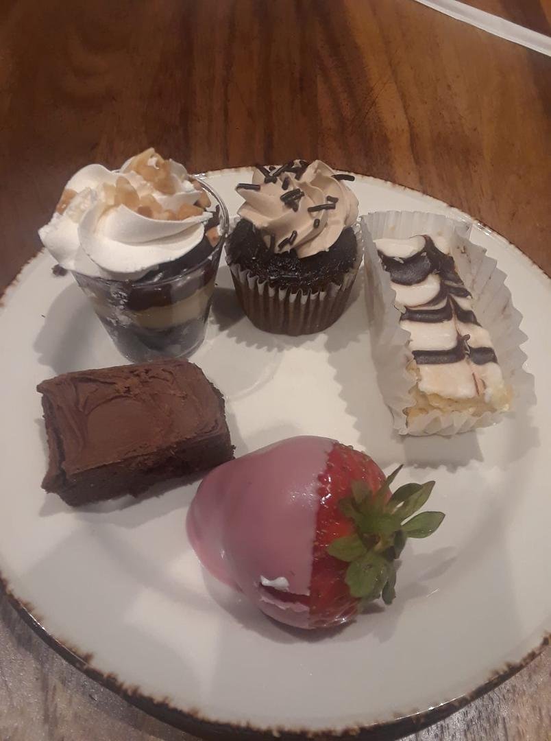 Dessert in the desert.