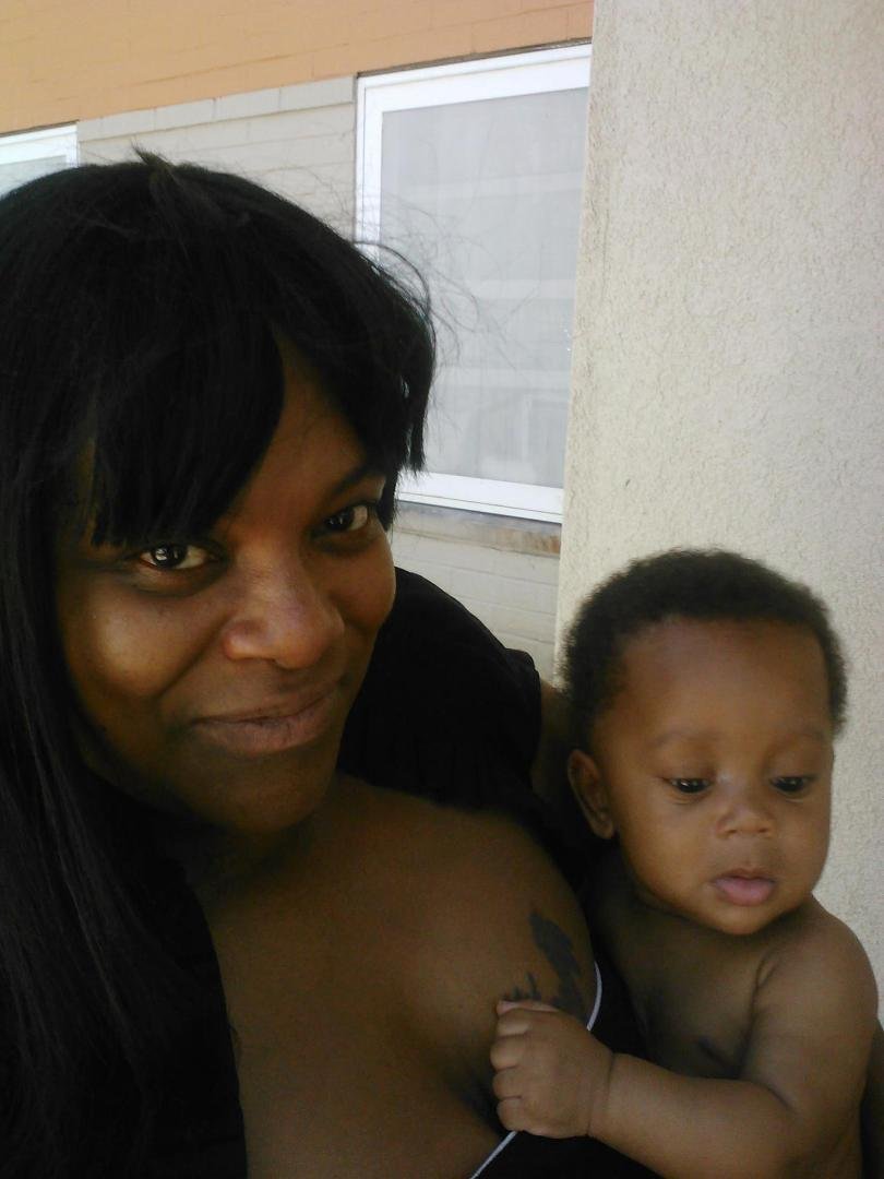 My grandson getting Big AWWWW still Gma lol