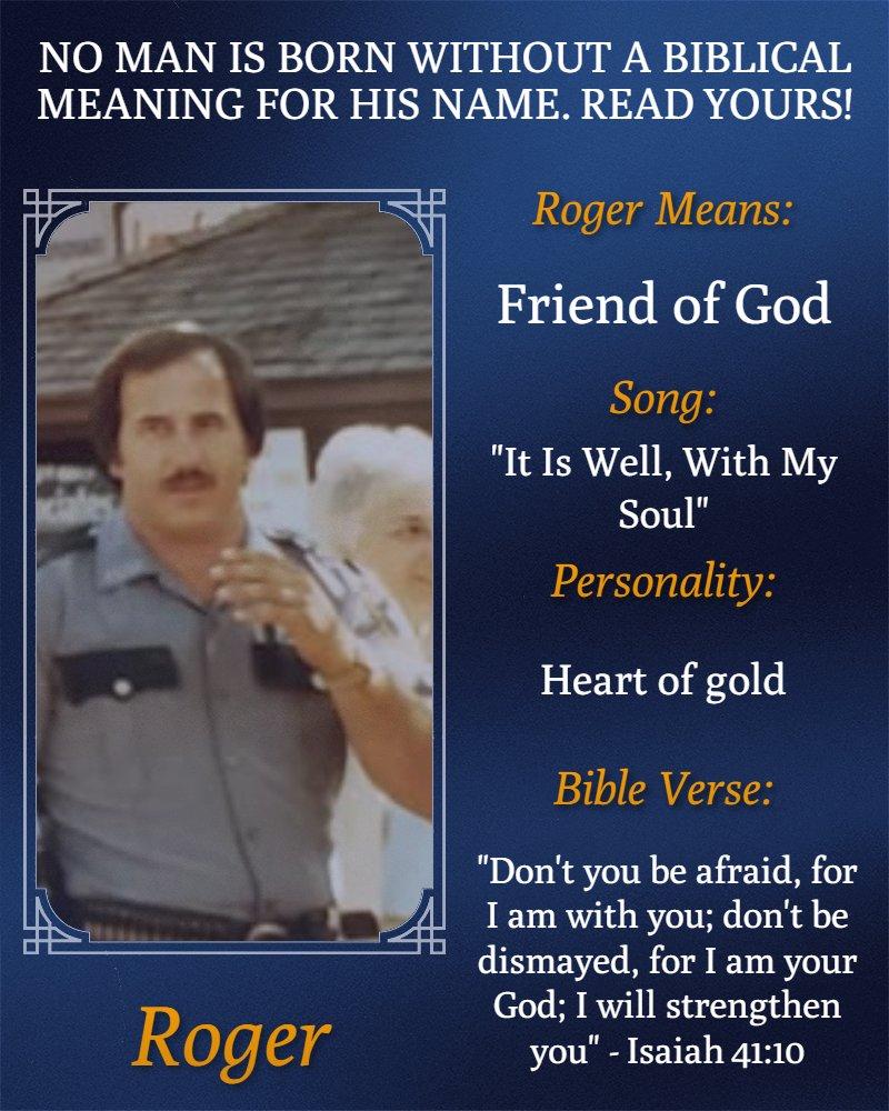 No Man Is Born Without A Biblical Meaning For His Name. Read Yours!