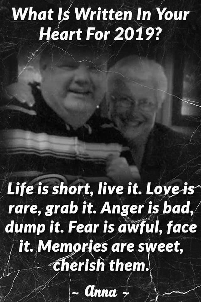 Good advise for the new year!