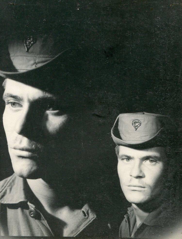This is a picture of Charlie when he was in the service.