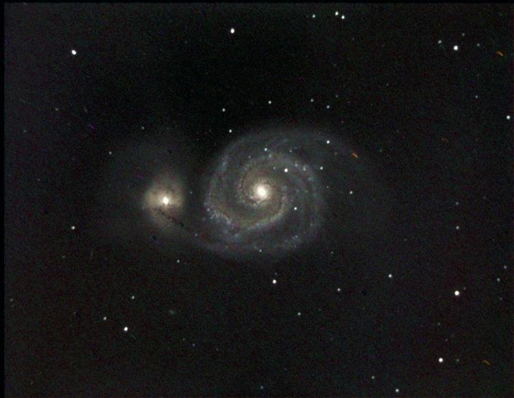 This is one of my better images of M51