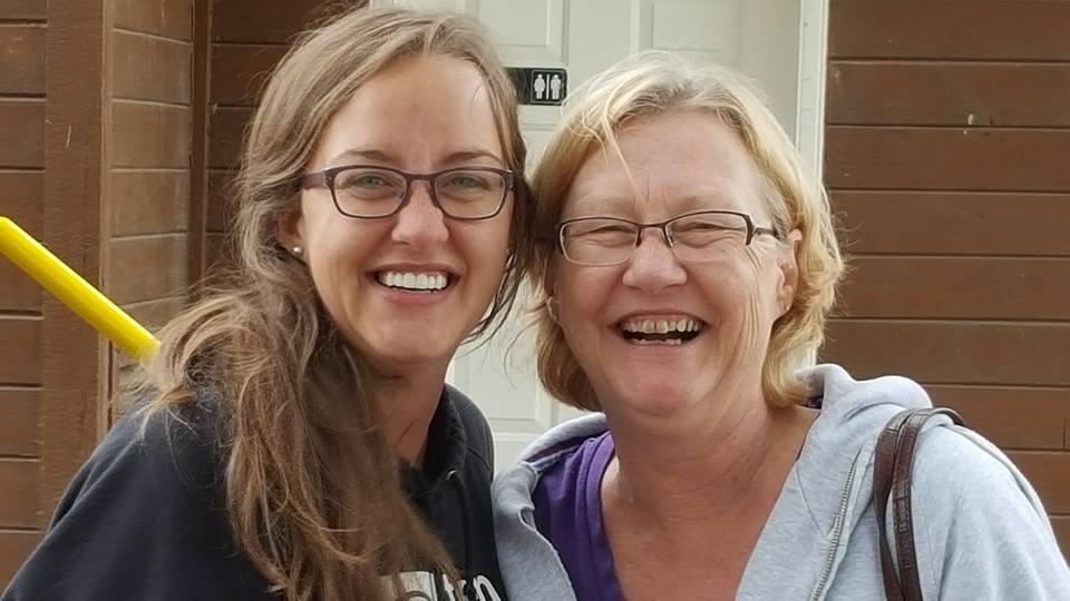 Two happy campers