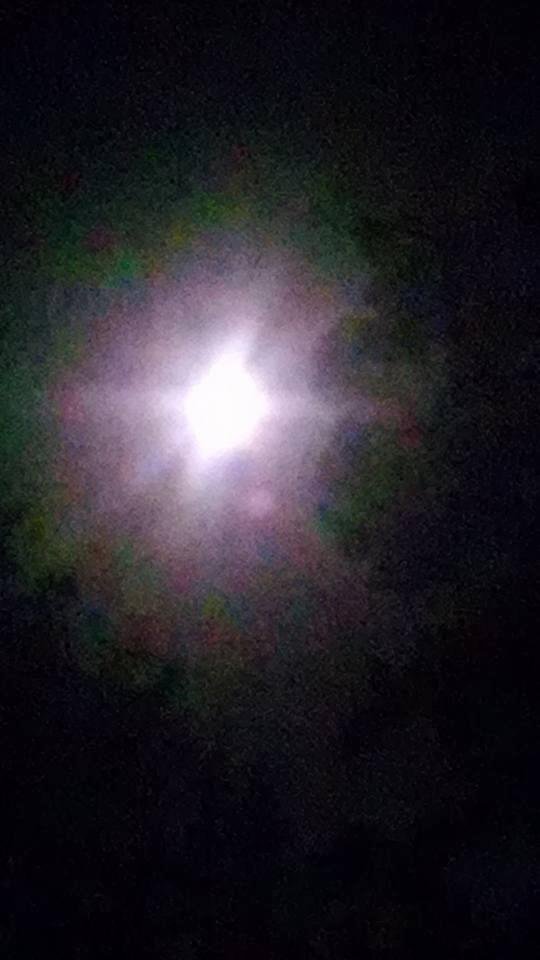 First Day of Summer Full Moon, as seen from GA.