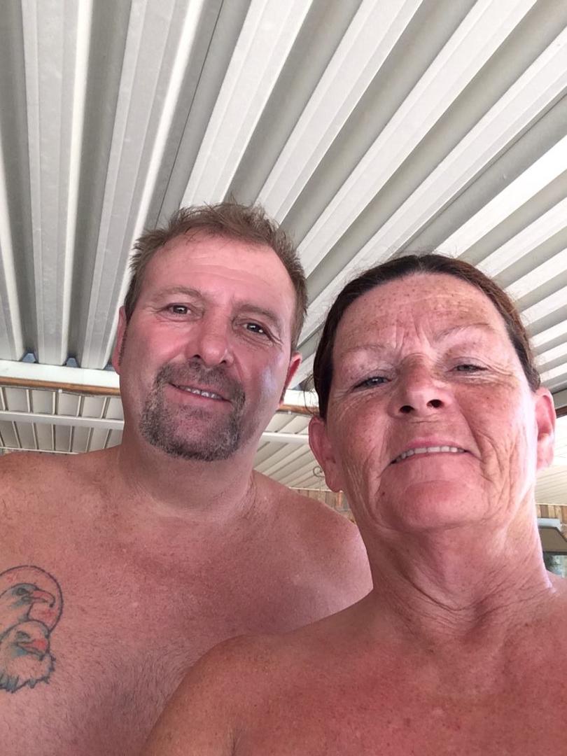 Enjoying Sunday at the pool.