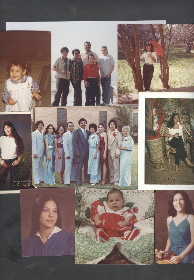 See what happens when you cleanup and organize? LOL! Look what I found today! Has it really been 30 years (1980)? That young lady holding on to Fred's arm (center picture), well - we danced upon a storm that! Aubelita and I