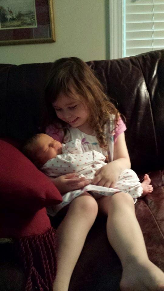 My two granddaughters, Norah and Vivian. Ever so blessed.