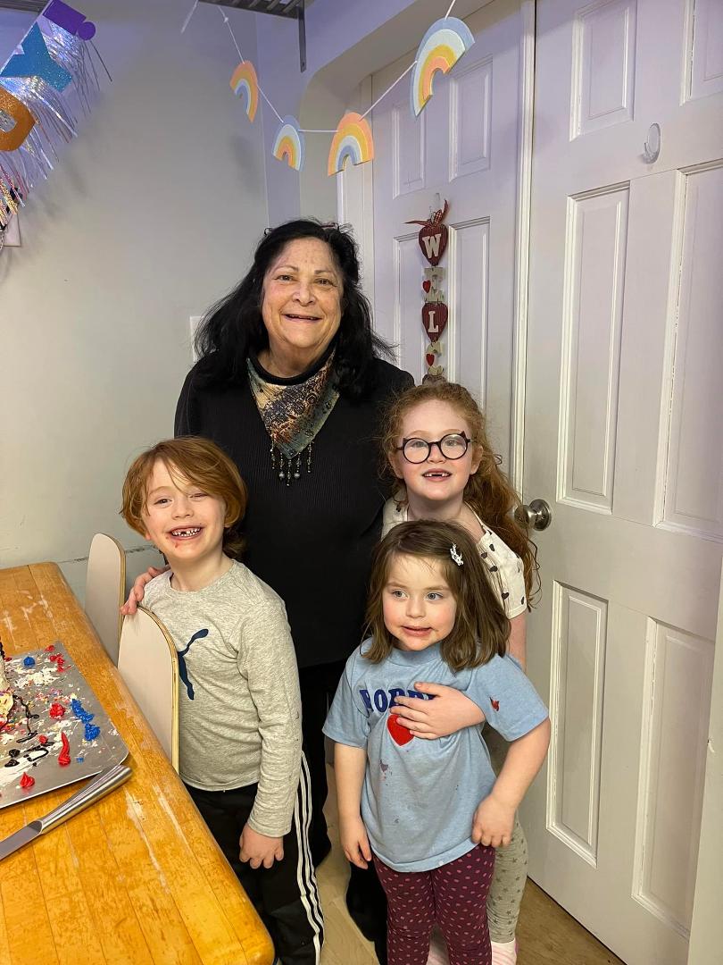 Wishing my mom a happy birthday!