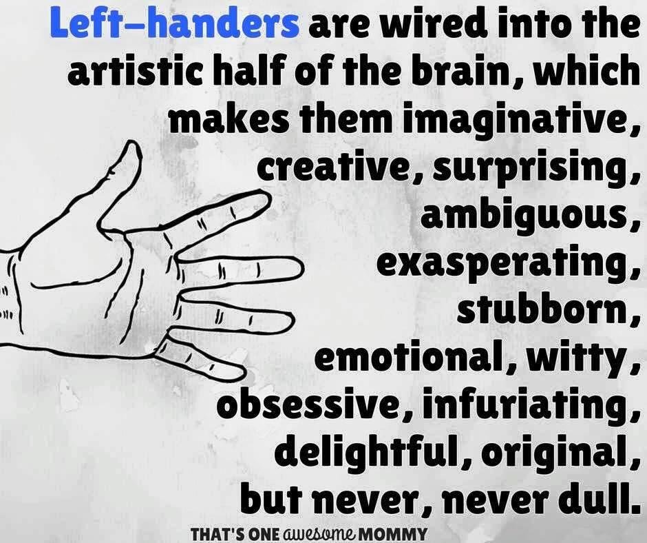 Happy Left Handers Day!!!!!!