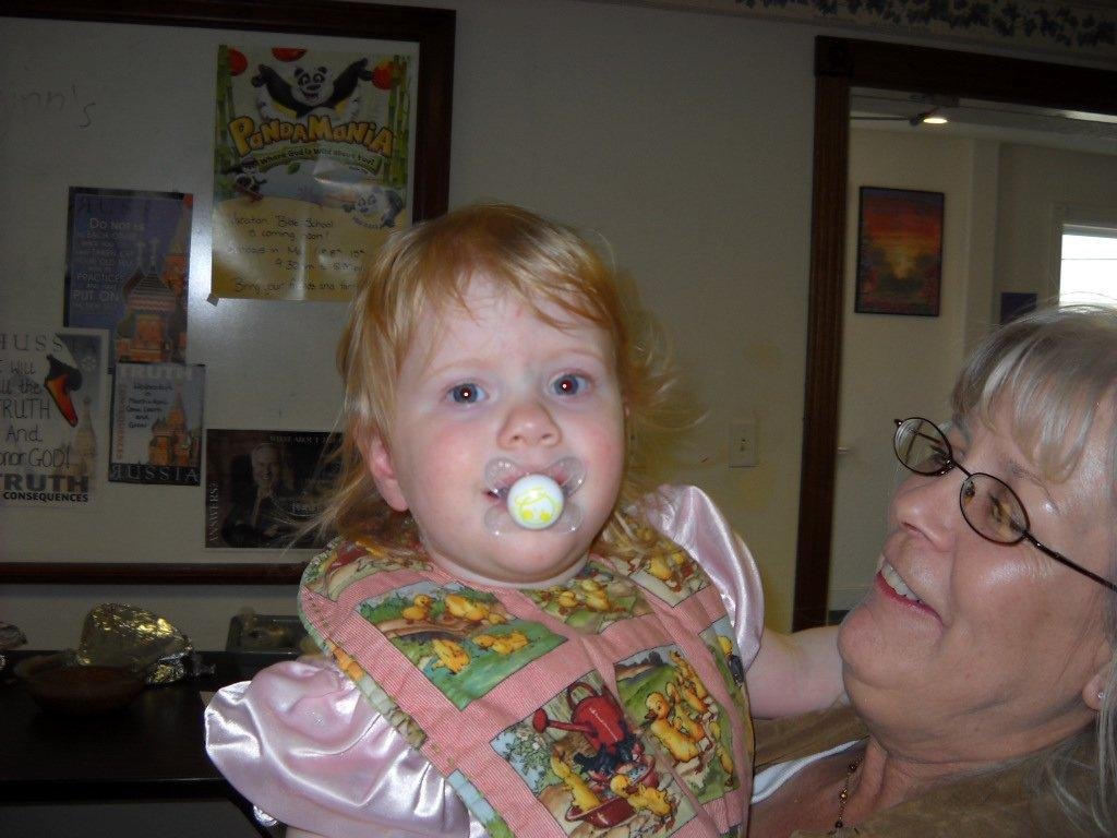 Baby Fay (Faith) and Grandma Janet, Melody and Scotts