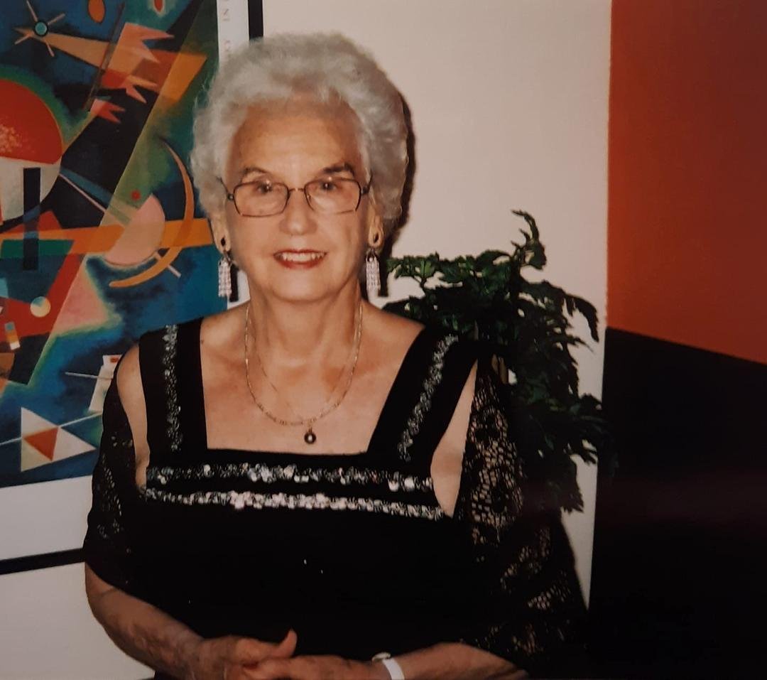 My beautiful mother in her 80's.