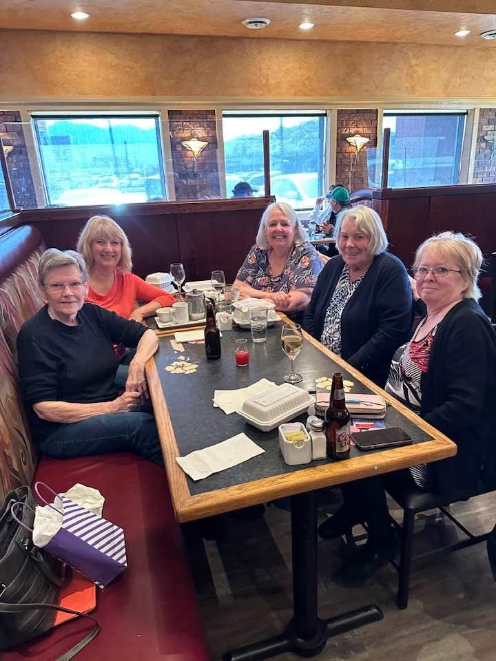Birch Bay Babes together again. We all go back tooo far to remember! Lol