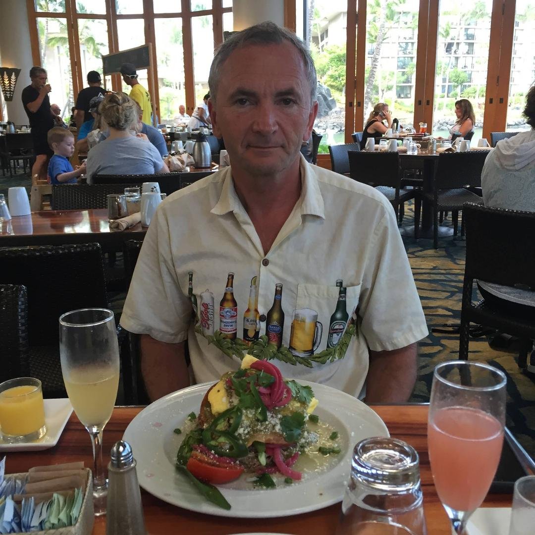 Breakfast - quite the ordeal
Come on smile - it's doable!