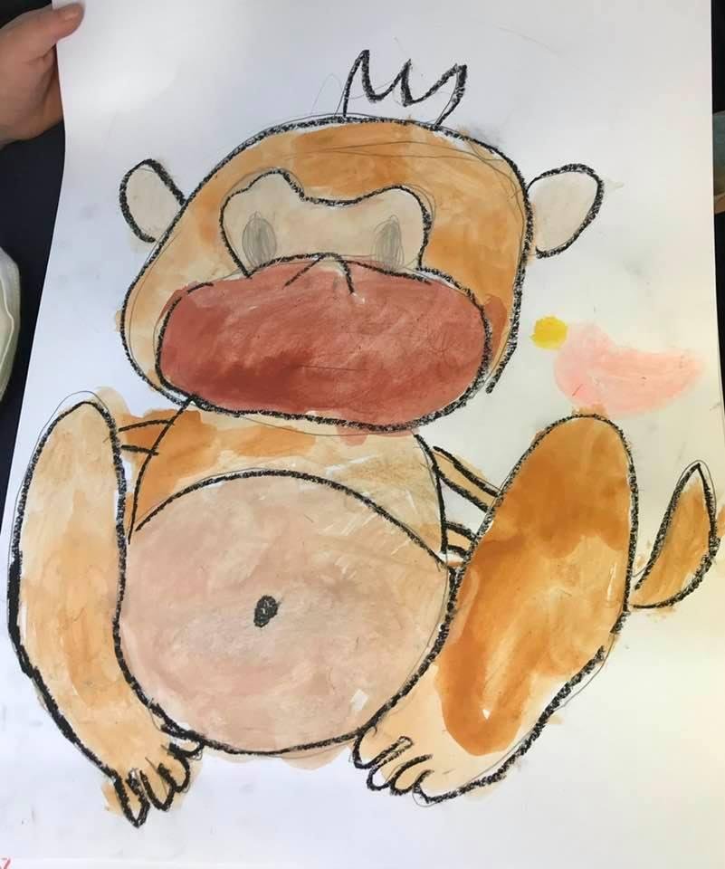 Our little artist
