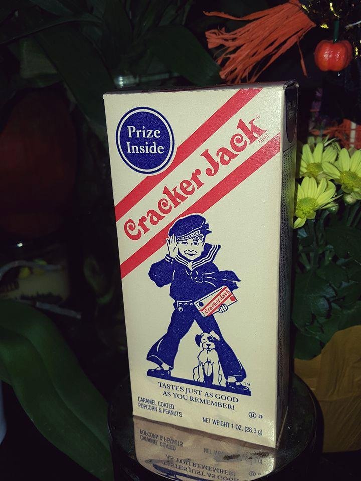 How many can remember this package design of "Cracker Jack!"