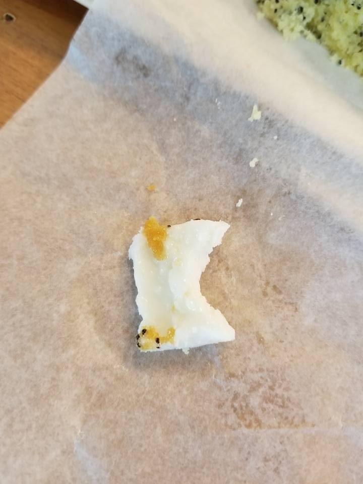 What are the odds I bite into a piece of bread and get this?