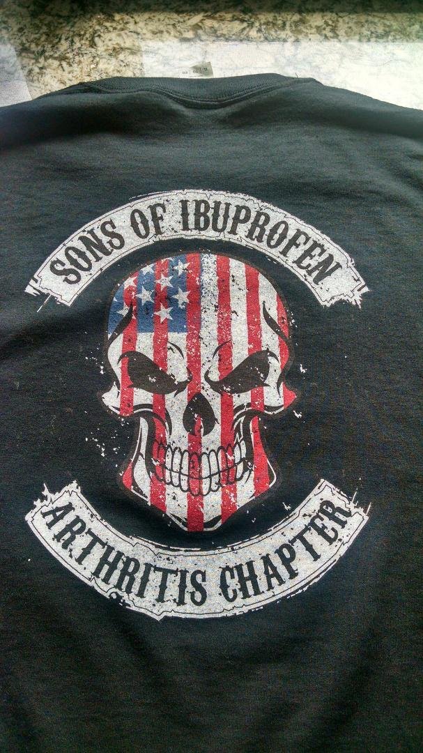 Wearing my new T-Shirt today. When you got it bad, you join the club. LOL.