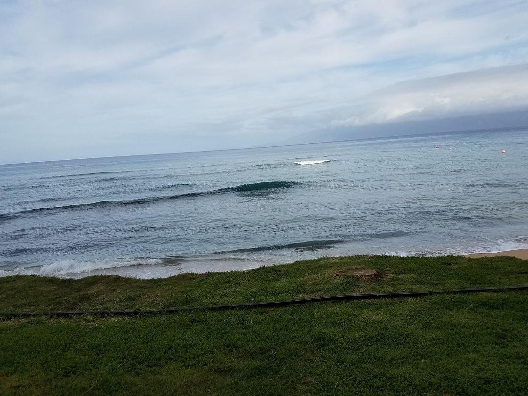 Our breakfast view from Maui