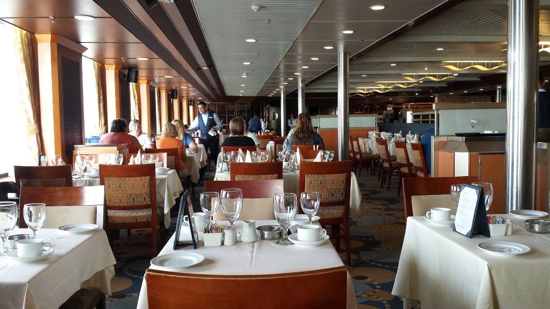 Last Breakfast aboard this wonderful ship, loved the Bahamas, will be going back :)