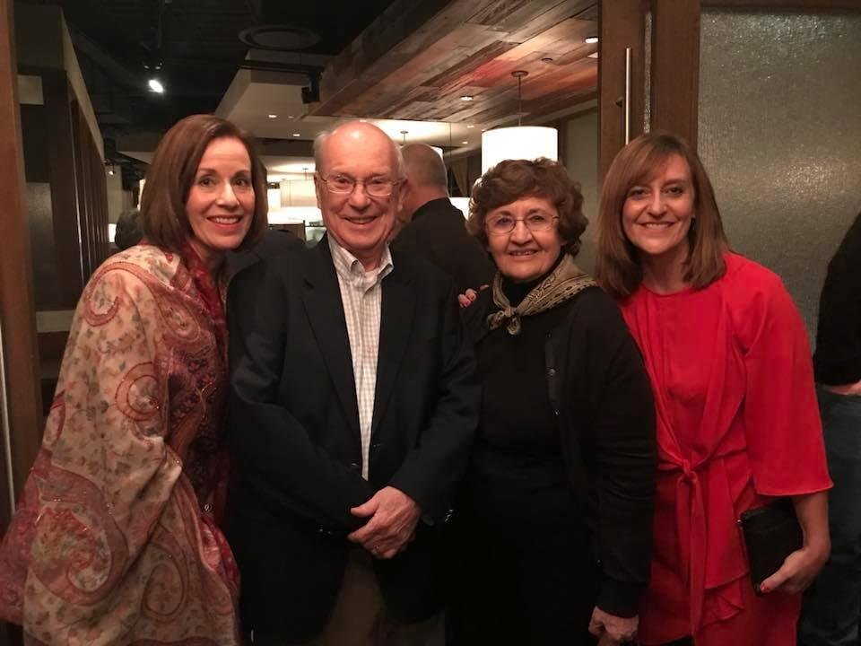 My Brother ,wife daughters, left is the attorney, right the builder