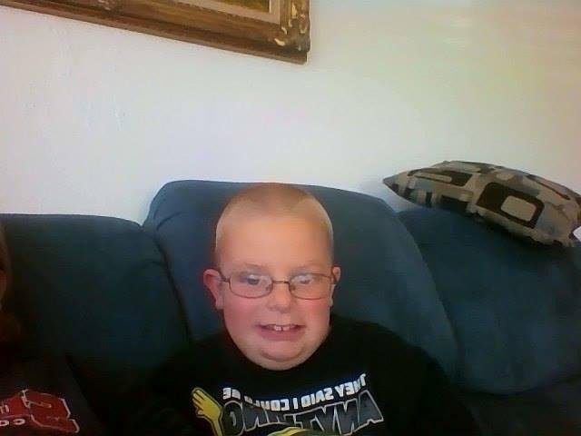 Here is a picture of my Birthday boy. Happy Birthday William. Mommy loves you.