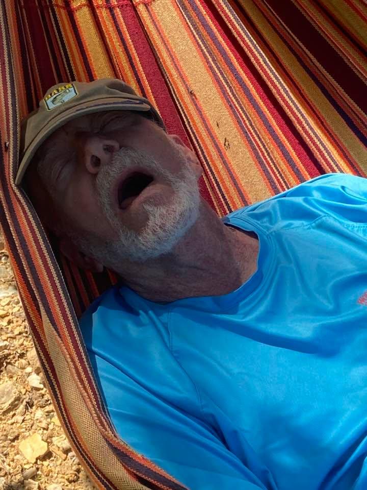 My high school buddy, John Gifford. We were young kids back then, but now we fall asleep in my hammock down by the pond. Still my buddy after all these years. Hope to see you soon my friend. We need to go fishing.