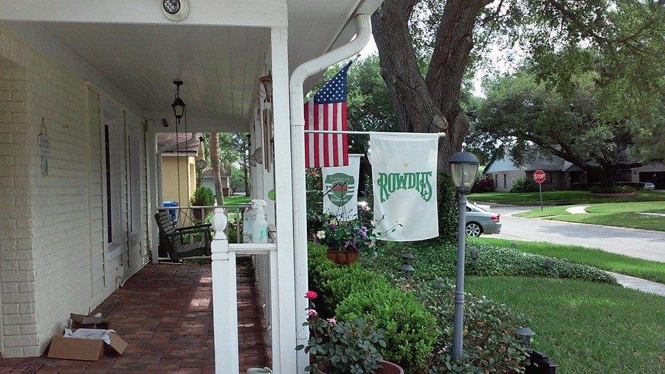 Get up, get out, & get ROWDIE tonight at 7:30pm at Al Lang stadium in St Petersburg, Florida the ROWDIES face Minnesota FC. The Greco's, Mike, Laura & Brian in Brandon, Florida. GO ROWDIES!⚽