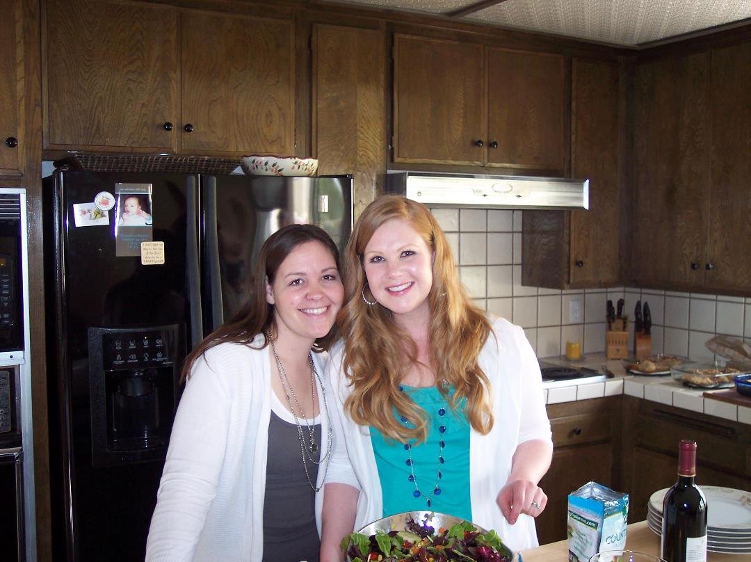 Our beautiful and wonderful daughter-in-laws, Carly and Laura
