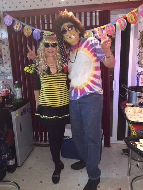 Recycled last year's costume
