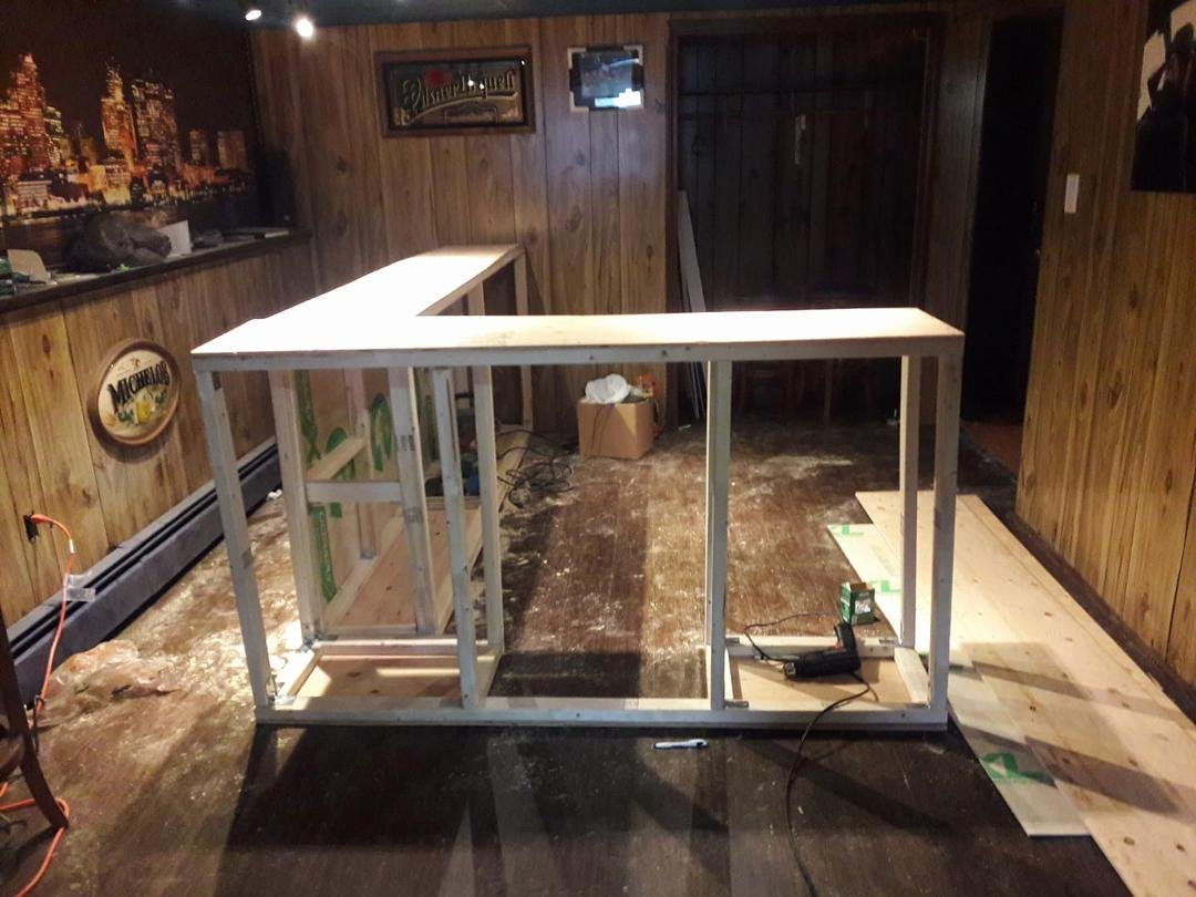 Building the rest of the frame today, starting to look like a BAR.