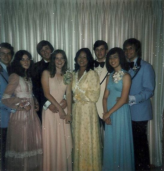 In honor of Prom season and TBT, I couldn't resist. I don't know what happened to Scott Shoesmith, MAE Eng, OR Jill Overholzer. Thanks to Kim for sharing his kids prom pictures and giving me the idea!