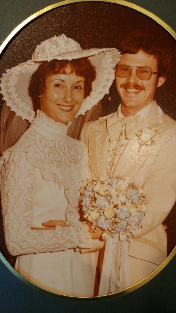 Happy anniversary to my lovely wife, 40 years today. Fifty years is on the horizon.