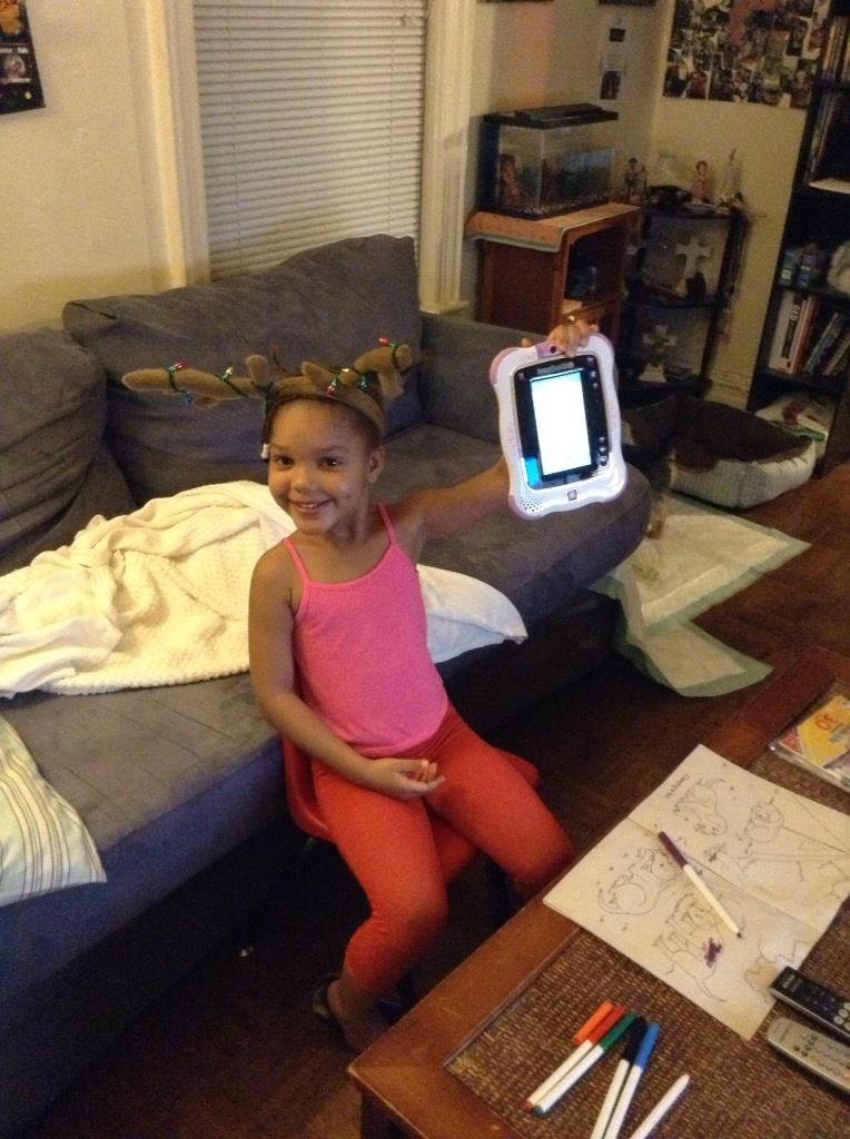My lil princess playing with her lnnotab 2s and she loves it.It wasn't a gift from me,grandma Baker got it for her.So us course I am going to buy her games