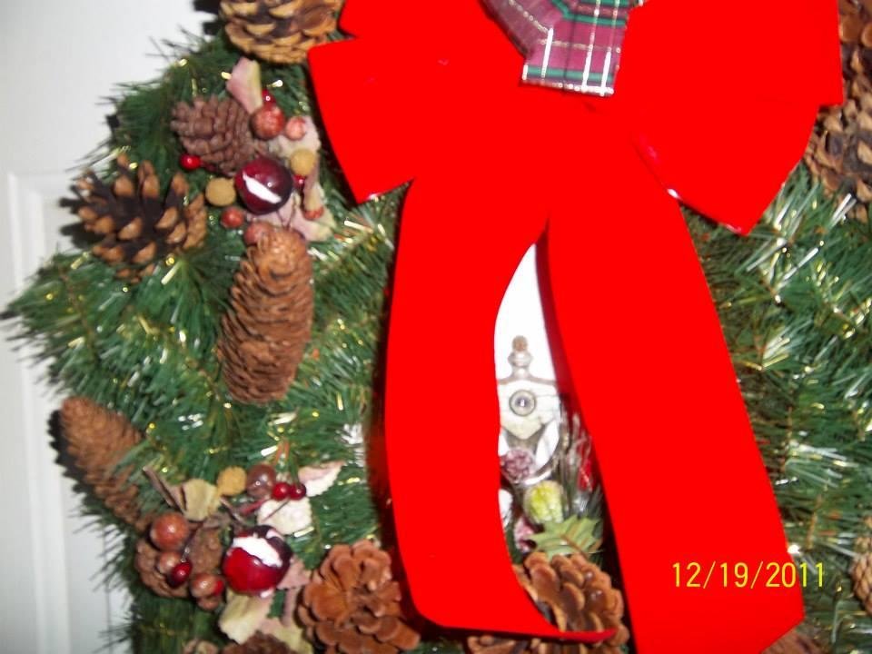 A Christmas Wreath.