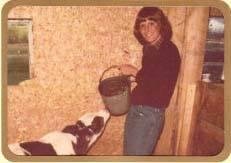 Yvonne House 1982 Our first farm. Burnham, ME