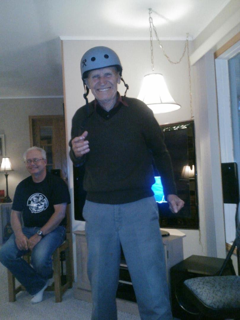 My fun loving dad....85 and still going strong