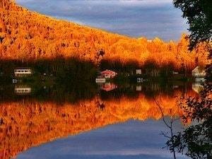 The trees are in their autumn beauty,
The woodland paths are dry,
Under the October twilight the water
Mirrors a still sky.
–William Butler Yeats (1865–1939)
Borrowed from OLD FARMERS ALMANAC