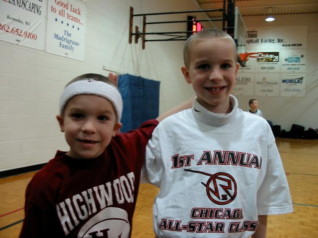 Love this picture of Kyle and Connor (brothers forever) which Uncle Brian passed along tonight!