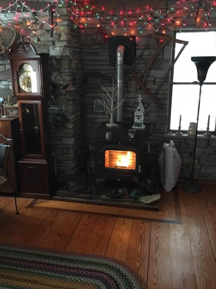 Definitely have the fire going today